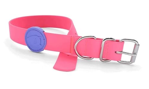 Morso Halsband voor Hond Waterproof gerecycled Passion pink Roze 42-50x1,5 cm