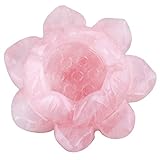 mookaitedecor heilender Kristallkerzenhalter/Kugelstand-Lotos-Blumen-Dekoration für Haupttabelle Rosenquarz