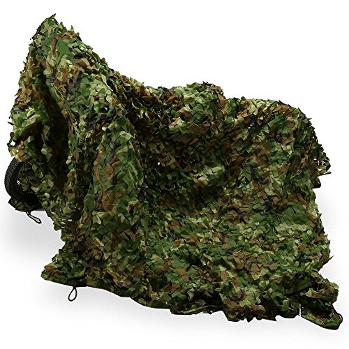 SOULONG Souulong Camouflage-Schattennetz, für Jagd, Paintball, 1,5 m x 5 m