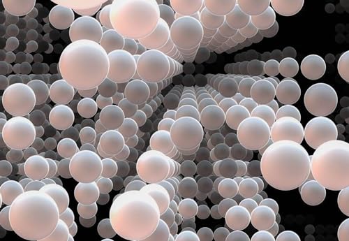 Fototapete 3D Spherical Komar abstrakt