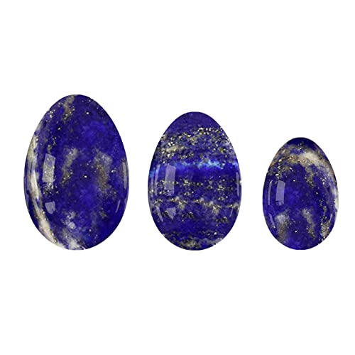 Yoni Egg 16 Arten Kristall-Massageball for Frauen Kegel-Übung Jade-, Jade-Eier ERTEYIN (Color : Lapis Lazuli Eggs)