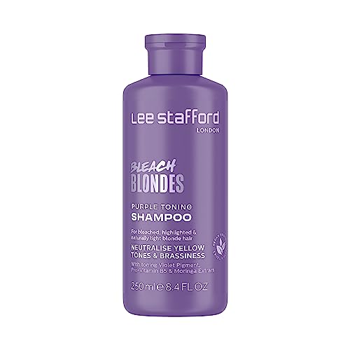 Lee Stafford Bleach Blond Purple tonning Hair Shampoo 250ML
