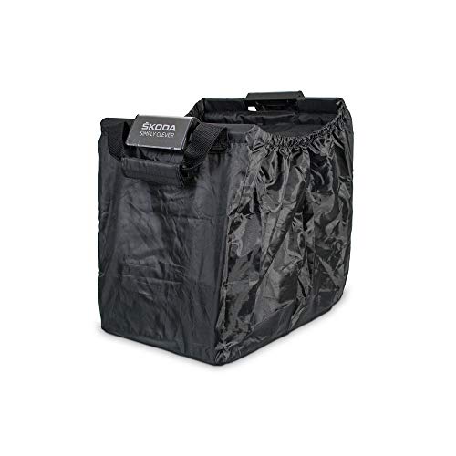 Skoda MVF04-211 Tasche Easy Shopper Faltbox Kühlfach Einkaufswagentasche Einkaufskorb schwarz