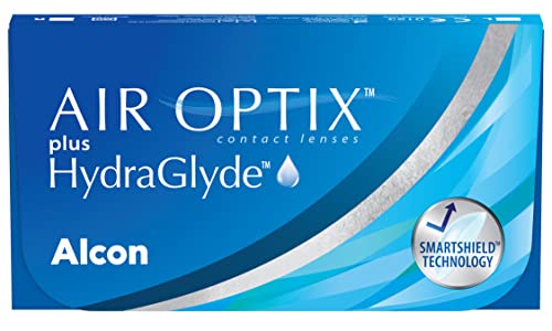 Air Optix HydraGlyde Monatslinsen weich, 6 Stück / BC 8.6mm / DIA 14.2 / 0.5 Dioptrien