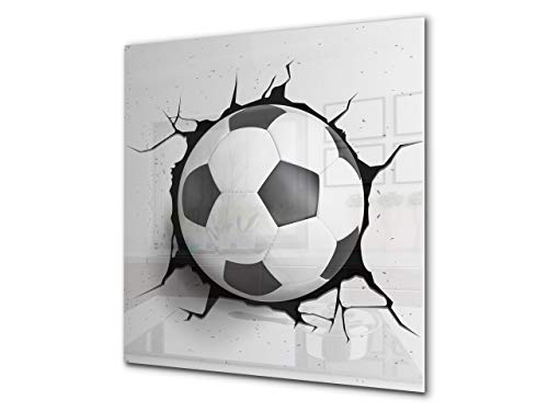 Gehärtete Glasrückwand - Glasrückwand mit aufgedrucktem kunstvollen Design BS13 Verschiedenes: Ball In The Wall