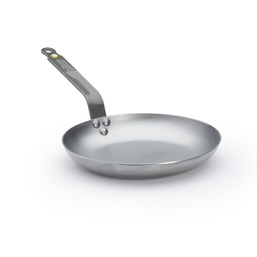 DE BUYER Omelettepfanne, Edelstahl, Silber, 24 cm