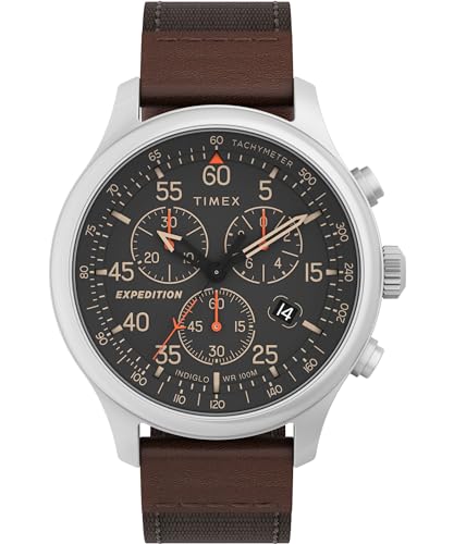 Timex Expedition Field 43mm Herren-Armbanduhr mit Stoffband TW4B26800