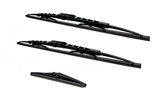 3x Scheibenwischer geeignet für Suzuki Swift III Bj. 2005-2010 ideal angepasst BOSCH ECO + TWIN