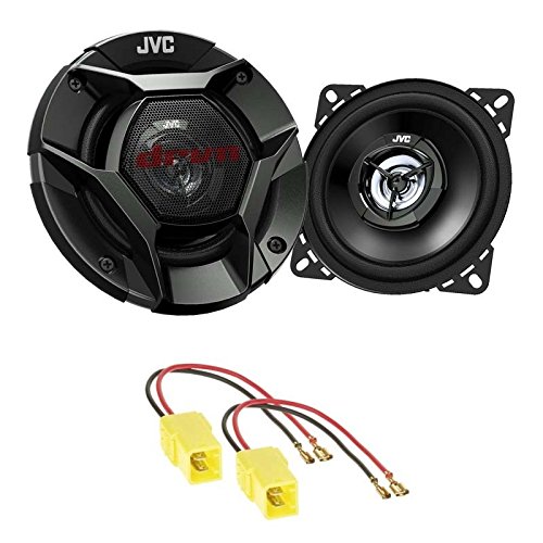 LSP-Set: JVC - CS-DR420-220 Watt / 35Watt RMS 2-Wege Koaxial - Lautsprecher-Paar + Lautsprecherkabel für FIAT Punto (188) 02/1999 > 04/2007 Einbauort: hinteres Seitenteil