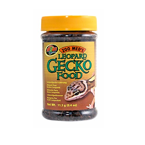 (6 Pack) Zoo Med Leopard Gecko Natural Flavor Healthy Nutritious Food .4 oz