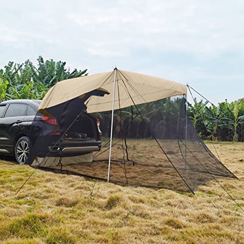 SUV-Heckklappenzelt-Aufsatzzelte, Van, Minivan-Zeltaufsatz, Kofferraumzelte für Camping, 3-4-Personen-Zelte für Camping Hopeful