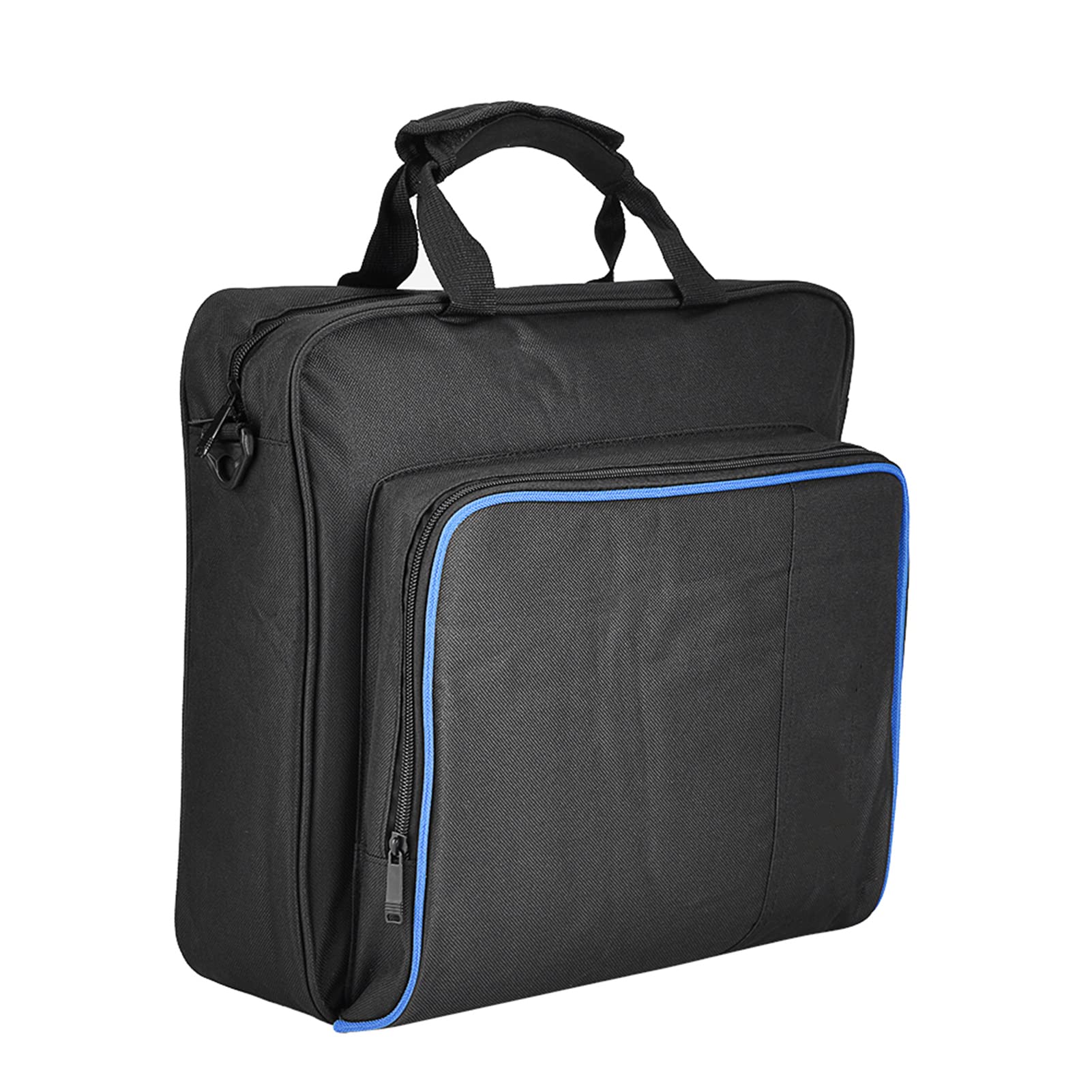 Tragetasche, tragbare wasserdichte Nylon-Umhängetasche für PS4 Pro Game System Reisetasche, Verstellbarer Schultergurt, vollständig gepolsterte Tasche Protect Game System Zubehör