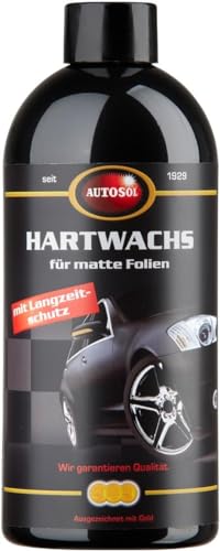 Autosol 11 000950 Hartwachs mit Langzeitschutz für Matte Folien, 500 ml