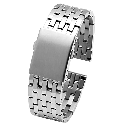 RWCCCRW Edelstahl-Uhrenarmband für Diesel DZ4316 DZ7395 7305 4209 4215 Männer Metall solide Handgelenk Armband Armband 24mm 26mm 28mm 30mm Uhrenarmbänder