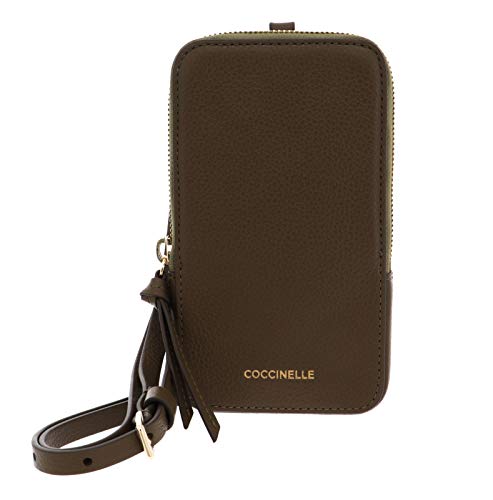 Coccinelle Tresor Phone Bag Moss Green