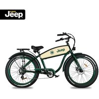Jeep Cruise E-Bike CR 7004 26" grün/beige