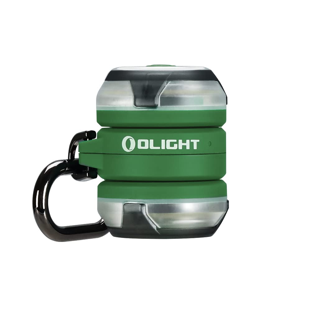 OLIGHT Gober LED-Signal- und Sicherheitslicht für Haustiere, kompatibel mit MOLLE und AirTag (Grün)