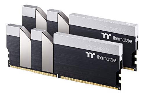 Thermaltake TOUGHRAM DDR4 3600MHz C18 16GB (8GB x 2) Speicher Intel XMP 2.0 Ready with Realtime Performance Monitoring Software R017D408GX2-3600C18A Schwarz