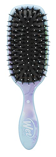 WetBrush Shine Enhancer Brush with Soft Intelliflex and Natural Boar Bristles to Help Distribute Hair Natural Oils without breaking hair, color wash splatter