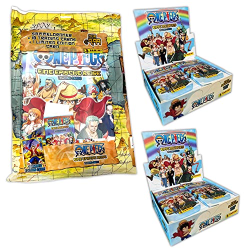 Panini One Piece - Trading Cards (Box-Bundle mit 48 Packs)