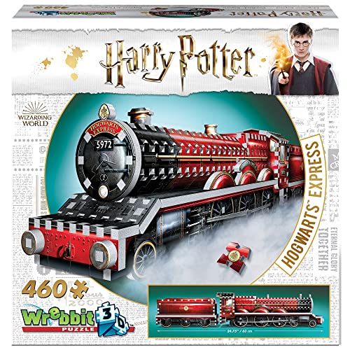 Wrebbit Puzzles W3D-1009 Harry Potter 3D Puzzle, bunt