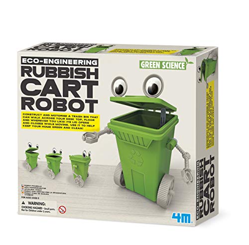 4M 00-03371 eco-Engineering Müll Warenkorb Roboter Spielzeug