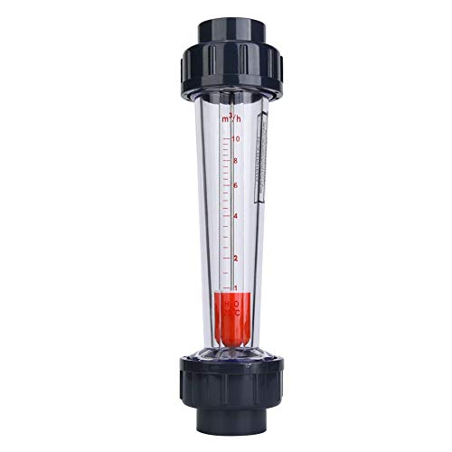 Wasser Flüssigkeitsdurchflussmesser, LZS-32 (D) ABS-Kunststoffrohrdurchflussmesser Durchflussmessgeräte 1-10 m³/h, 0,6 MPa