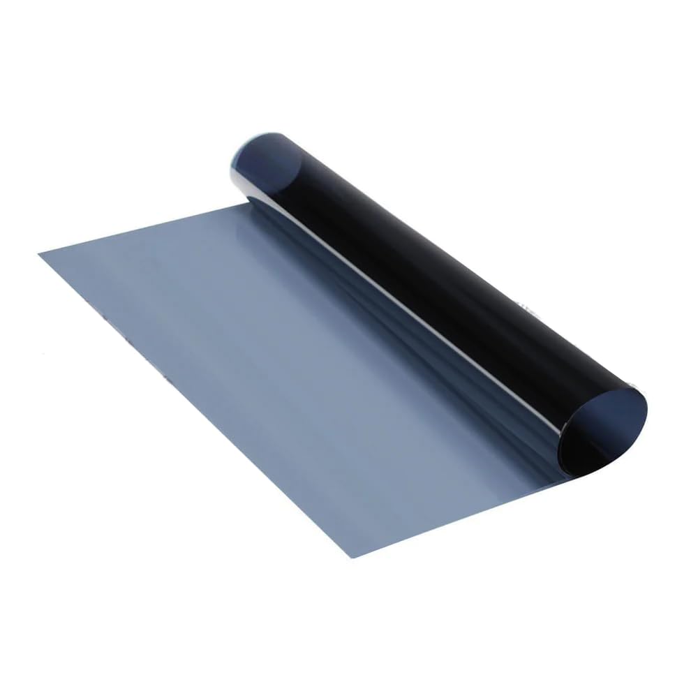 Foliatec FO16600 Solarfolie, zugelassen, Midnight Reflex-Licht, UV/Heat Protection, Film, 76 x 300 cm, Schwarz