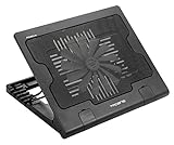 Tacens 4ABACUS - Notebook Cooling Base (18 cm Lüfter, 17 Zoll, 2 USB 2.0 Ports, ergonomisch) schwarz