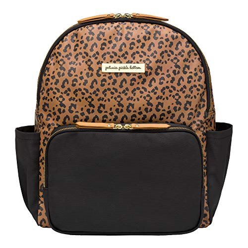 Petunia Pickle Bottom District Backpack Leopard Leatherette Kindergartenrucksack