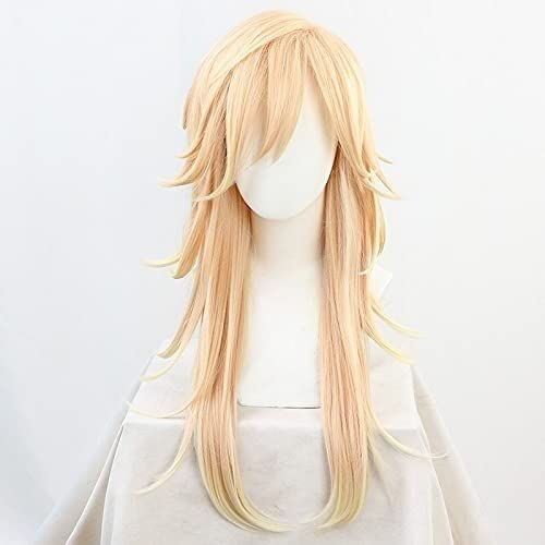 ydound Anime Coser Wig Douma Anime Demon Slayer Kimetsu No Yaiba Hitzebeständiges Kunsthaar Cosplay Wig Halloween Haar + Perücke