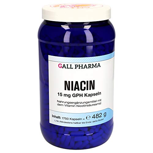 Gall Pharma Niacin 15 mg GPH Kapseln, 1er Pack (1 x 1750 Stück)