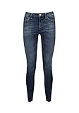 Mavi Damen Jeans Jeanshose Adriana - Super Skinny Fit - Blau - Dark Indigo STR W24-W34 Stretchjeans Röhrenjeans Röhre 100% Baumwolle, Größe:W 26 L 32, Farbvariante:Dark Indigo STR (0220)