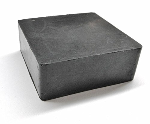 2-1/2" RUBBER BLOCK BENCH STAMPING FORMING NOMAR 1" BASE FOR STEEL BLOCK DAPPING (E 7) NOVELTOOLS