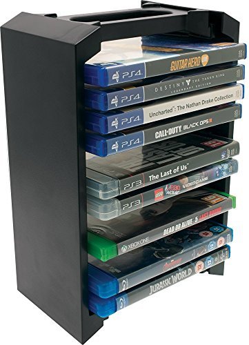 Venom Games Storage Tower für bis zu 12 PS4, PS3 oder Xbox One Spiele oder blu rays