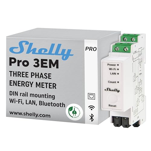 SHELLY PRO3EM400 - Shelly Pro 3EM 400A