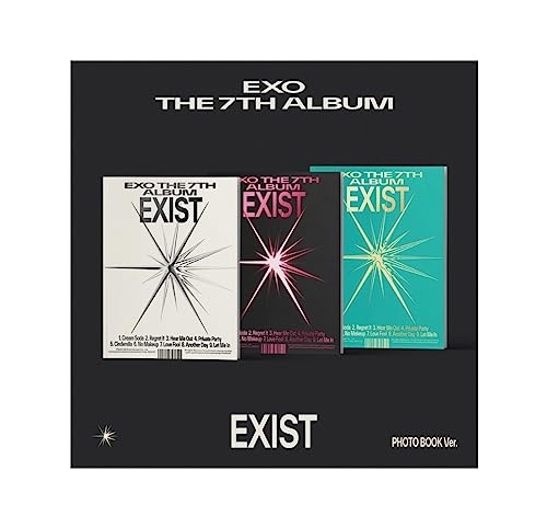EXO - EXIST [Photo Book Ver.] 7th Album+Folded Poster (O ver, 1 Folded Poster)