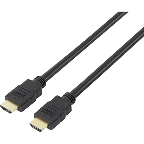 SpeaKa Professional HDMI Anschlusskabel HDMI-A Stecker, HDMI-A Stecker 10.00 m Schwarz SP-7870112 Audio Return Channel,