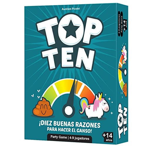 Cocktail Games Top Ten - Spanisches Kartenspiel (CGTT01ES)