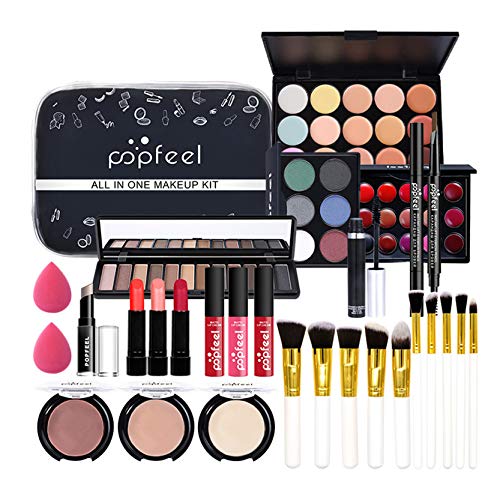 CHSEEO Schmink Geschenkset Make-Up Set Kosmetik Makeup Paletten Schminkkoffer Schminke für Gesicht, Augen und Lippen #7