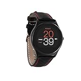 X-WATCH XLYNE 54016 "QIN XW PRO" Smartwatch Carbon Red Black