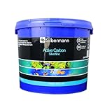 Silbermann Aktivkohle, Filterkohle, für Meerwasseraquarien, in verschiedenen Qualitäten und Größen (Silverline, 5000 ml)