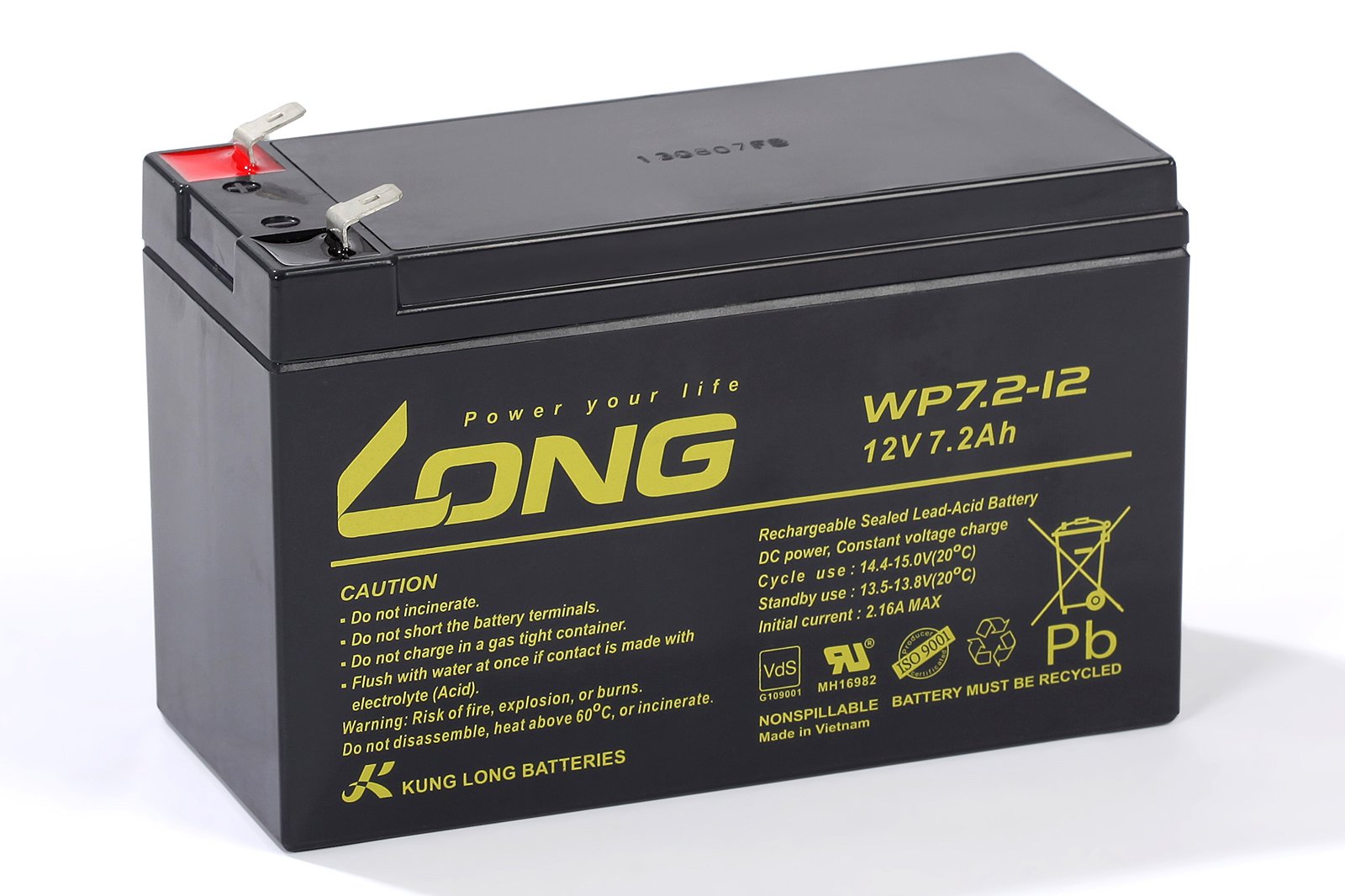 Akku Accu kompatibel Leoch Battery DJW12-7.0 DJW 12-7.0 LP12-7 12V 7Ah Blei AGM