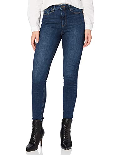 VERO MODA Damen VMSOPHIA HW MD BL NOOS Skinny Jeans, Blau (Medium Blue Denim), 34 /L32 (Herstellergröße: XS)