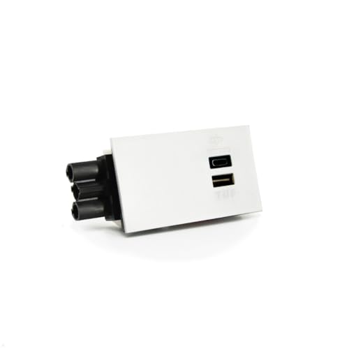 Dataflex Bento Desktop Locker Zubehör USB A/C Ladestation 30W (weiß)