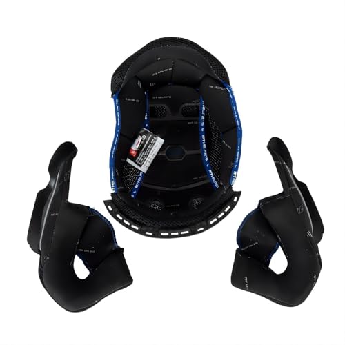 Atmungsaktiver Helmeinsatz, Kappenpolster, schnelltrocknendes, schweißableitendes Futter für 3 Jethelme, Helm-Ohrenschutz