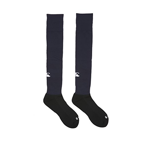 Canterbury Herren Mannschaft Rugby Socken Bekleidung Plain Playing Socken, Blau (Navy), L (Herstellergröße: King Size 11 - 13)