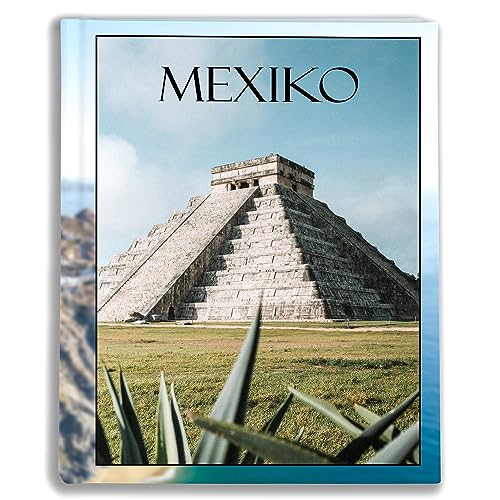 Urlaubsfotoalbum 10x15: Mexiko, Fototasche für Fotos, Taschen-Fotohalter für lose Blätter, Urlaub Mexiko, Handgemachte Fotoalbum