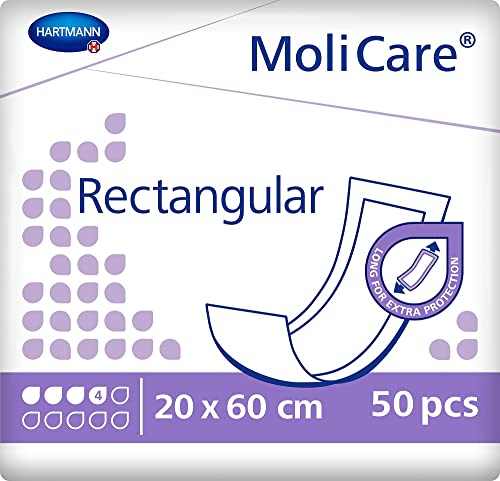 MoliCare® Rectangular 4 Tropfen (20x60 cm) - Saugkissen UnitCount 200