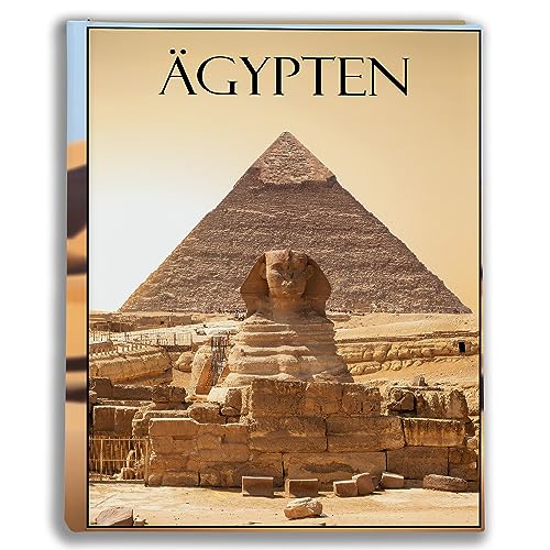 Urlaubsfotoalbum 10x15: Aegypten, Fototasche für Fotos, Taschen-Fotohalter für lose Blätter, Urlaub Aegypten, Handgemachte Fotoalbum
